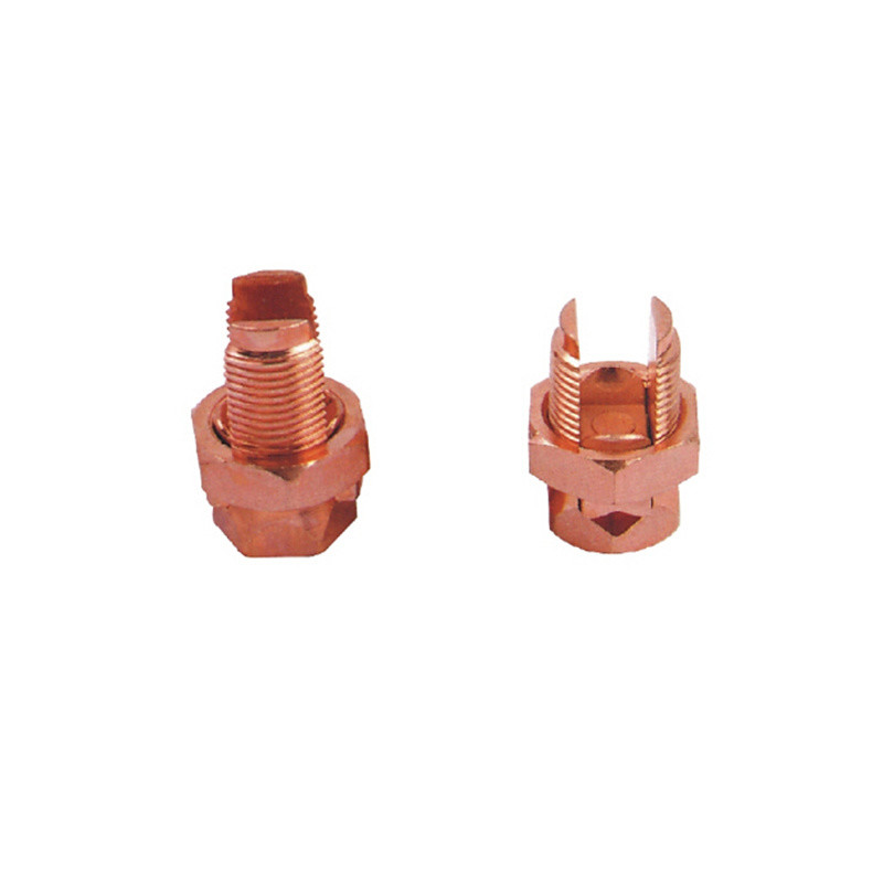 Tj de cobre de alta precisión personalizado conector de perno Split