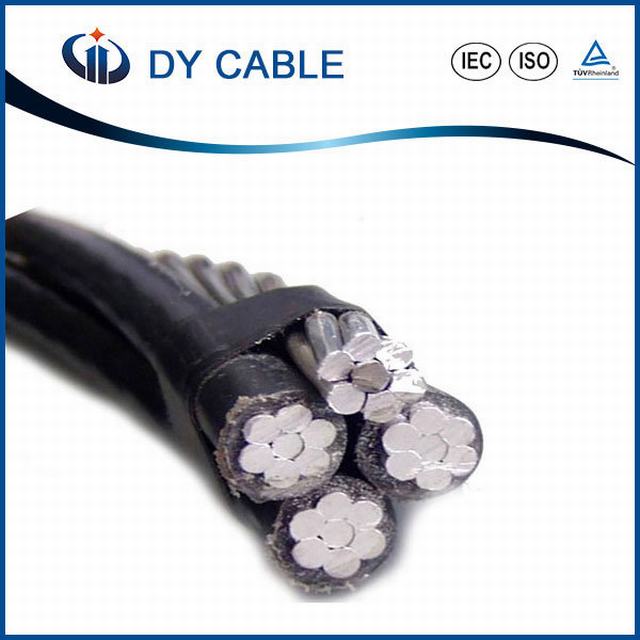  0.6/1kv Cable conductor de aluminio 95mm Cable ABC