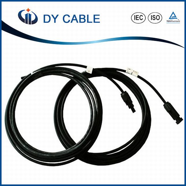 
                                 2019 Hot PV1-F hoogwaardige PV-kabel van 6,0mm2 met zonne-energie                            