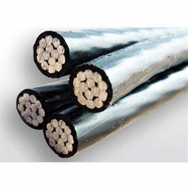 3*6AWG+6AWG XLPE Insulate Overhead ABC Cable
