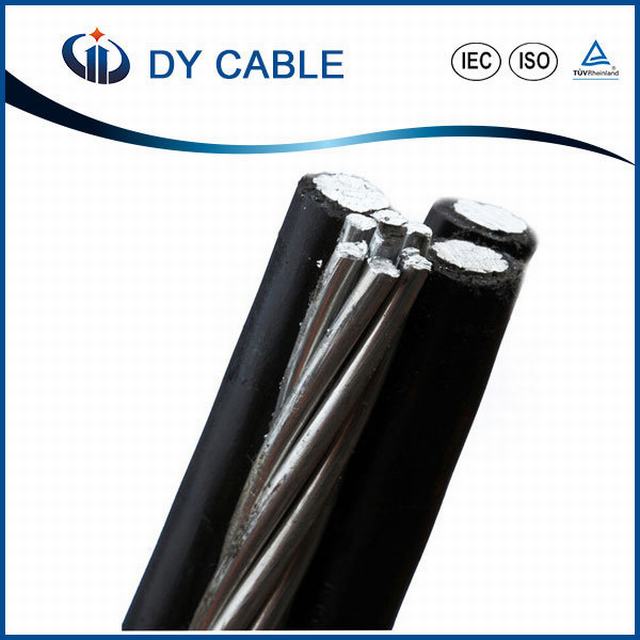 ABC de l'antenne de câble Câble Câble groupés en aluminium 25mm2