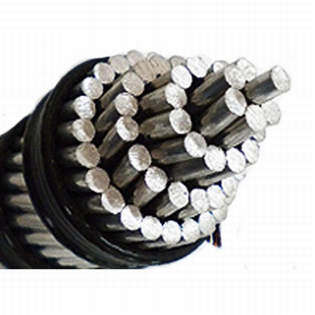 
                                 Câble d'alimentation ACSR tout en aluminium renforcé en acier conducteur avec la norme ASTM                            