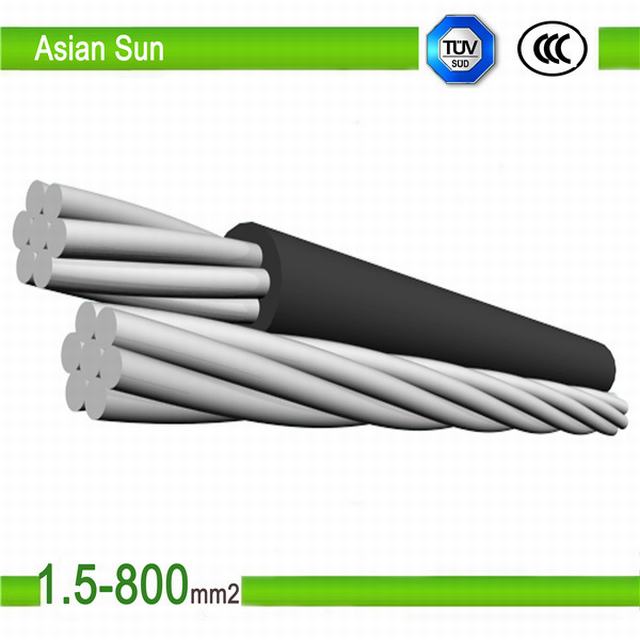 
                                 Al/Alumininum Type en alliage léger de base des frais généraux de l'antenne câble isolés en polyéthylène réticulé                            