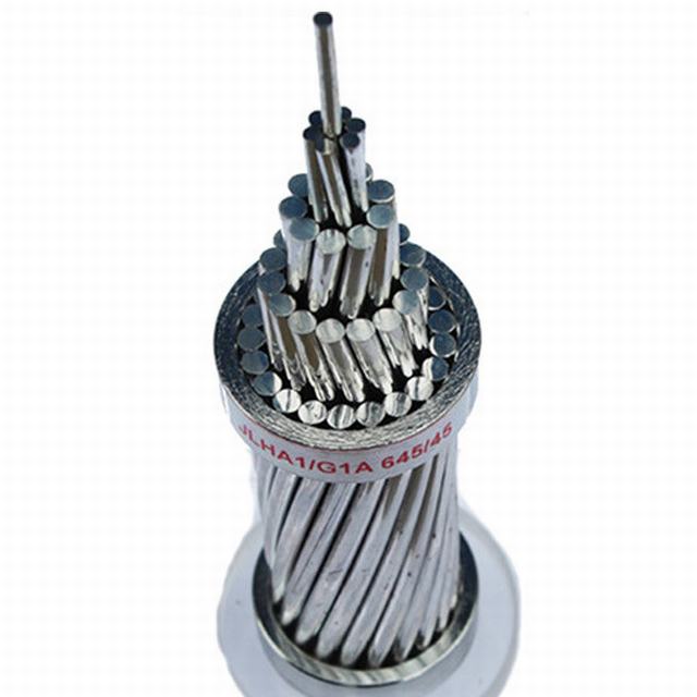 ACSR conductores de aluminio Aluminio estándar Astmb232, DIN48204, BS215.
