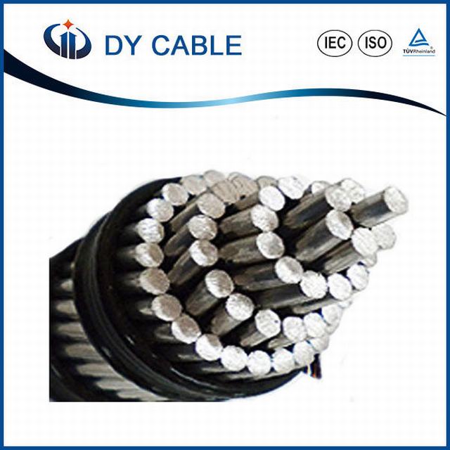  Sobrecarga de BS Conductor de aluminio reforzado de acero cables conductores ACSR