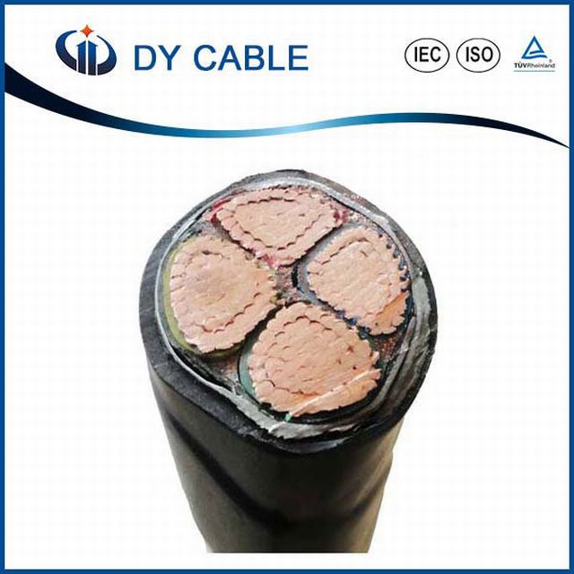  Le cuivre avec isolation XLPE (aluminium) Câble d'alimentation à gaine PVC