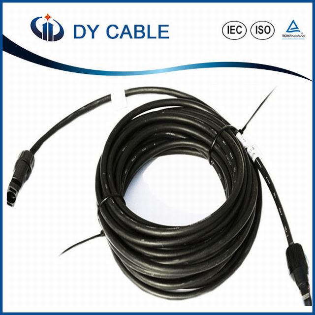 DC System PV Solar Cable 4mm 6mm Twin Core Solar Cable