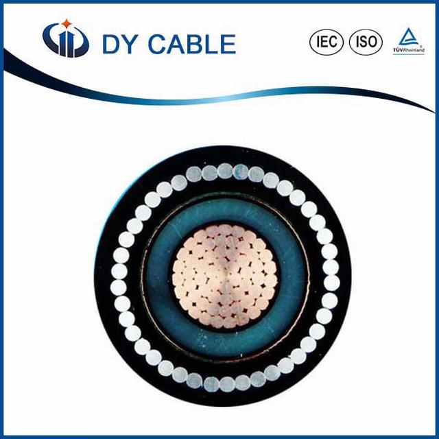 Buena calidad de 35kv XLPE núcleo de cobre del cable de alimentación aislado