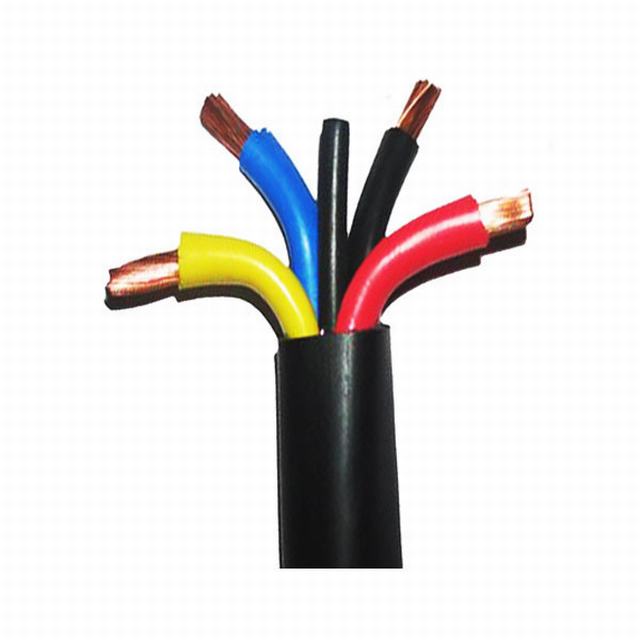  Conducteur en cuivre de haute qualité isolant en PVC souple Câble d'alimentation