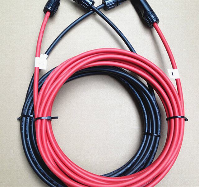 High Quality TUV PV1-F Solar Cables for Solar System Connection