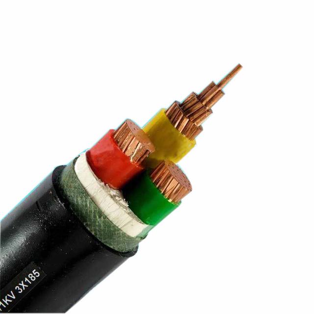  Aislamiento XLPE de alta calidad del fabricante del cable de alimentación (XLPE/CU/PVC)