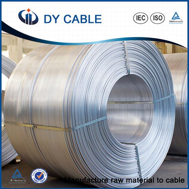 ISO Certificate 1350 Type 9.5mm Aluminum Rod for Wire Drawing