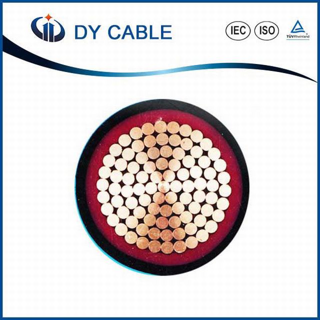  LV/flamme 4 Core Cu/XLPE/swt/PVC blindés souterrain de la taille du câble d'alimentation