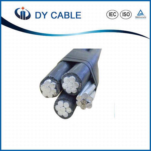 Overhead Aluminum Alloy Conductor Service Drop Aerial Bundled ABC Cable