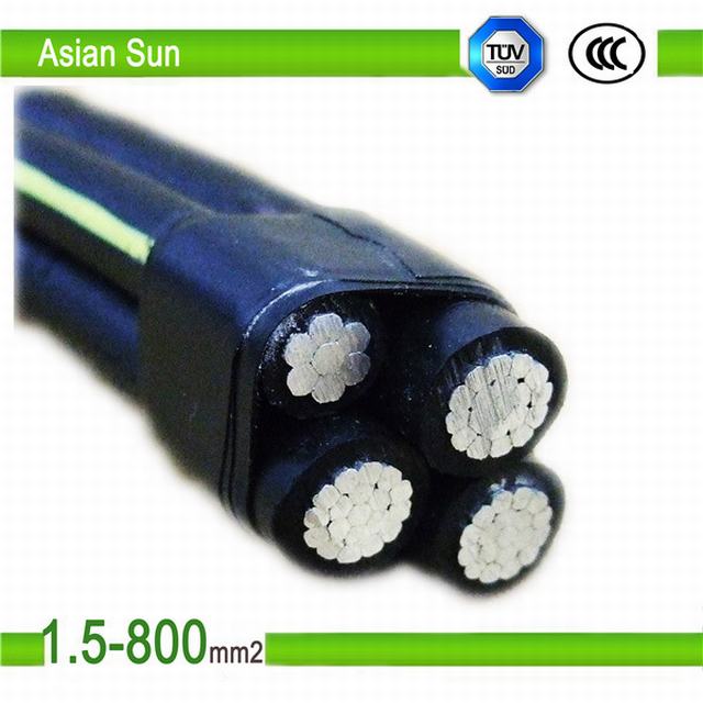 Overhead Aluminum Conductor XLPE Insulation ABC Cable