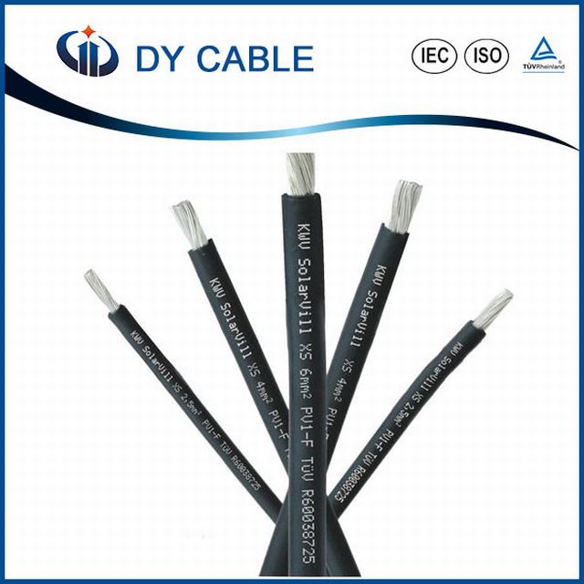 
                                 PV1-F 6mm2 Cable solar Sistema Solar PV Cable                            