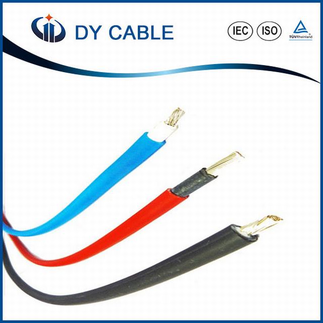 
                                 PV1-F XLPE geïsoleerde zonnekabel Twin Core 4mm PV-kabel                            