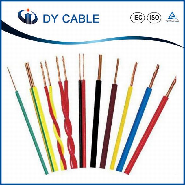  Aislamiento de PVC BV/Cable de alimentación eléctrica de la CVR
