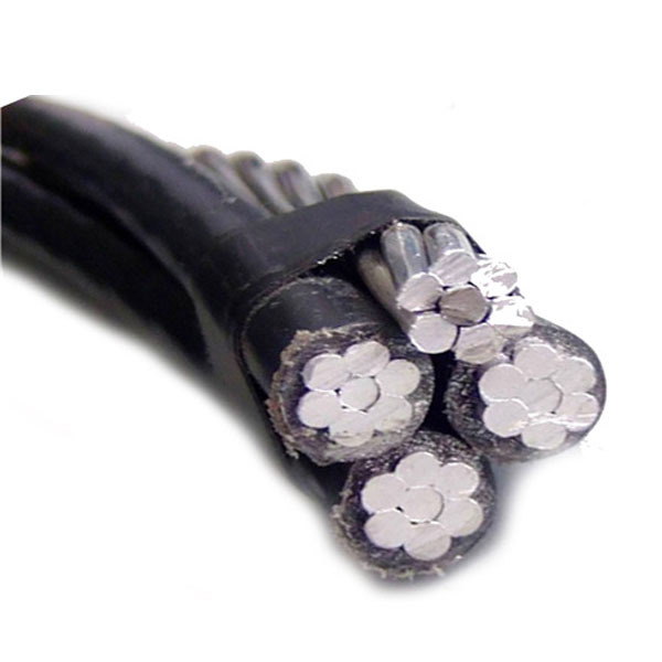  Aislamiento de PVC el cable eléctrico Cable ABC de la transmisión de energía