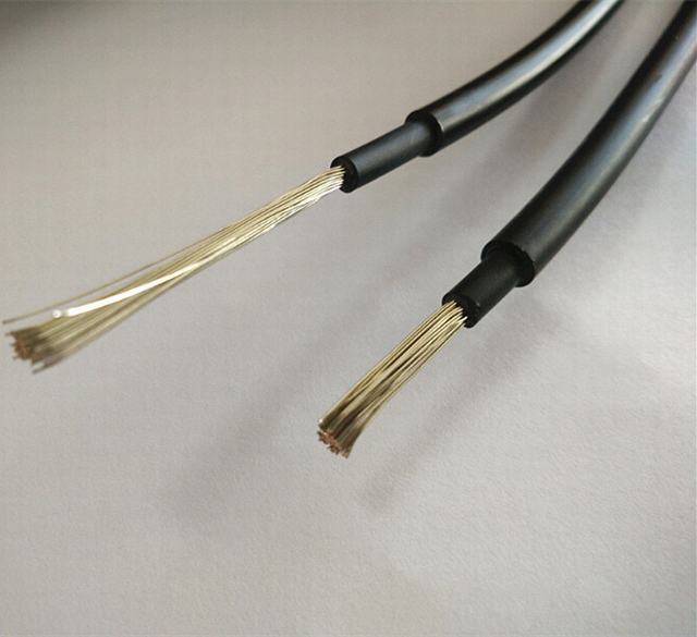  TUV утвердил солнечных фотоэлектрических кабель (PV1-F 1*6.0mm2)