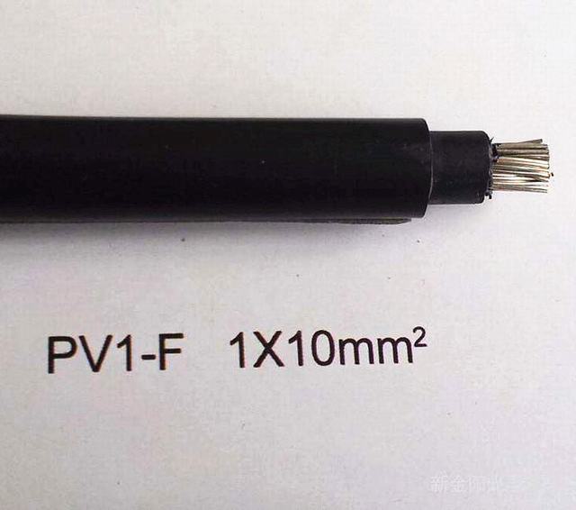  TUV approuvé résistant aux UV 1x4mm2 câble PV solaire