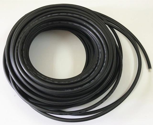 TUV Certification Double Core Solar Cable 2 X 6mm2