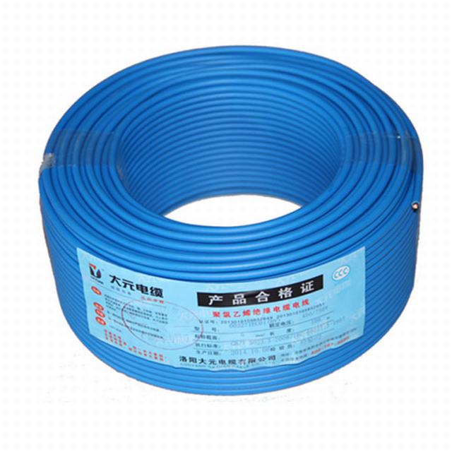  Más Vendidos 450/750V Cable eléctrico de aislamiento de PVC