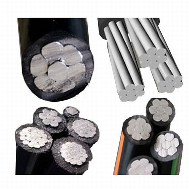  XLPE Isolier-ABC-Kabel-Aluminiumkern-flexibles industrielles Kabel
