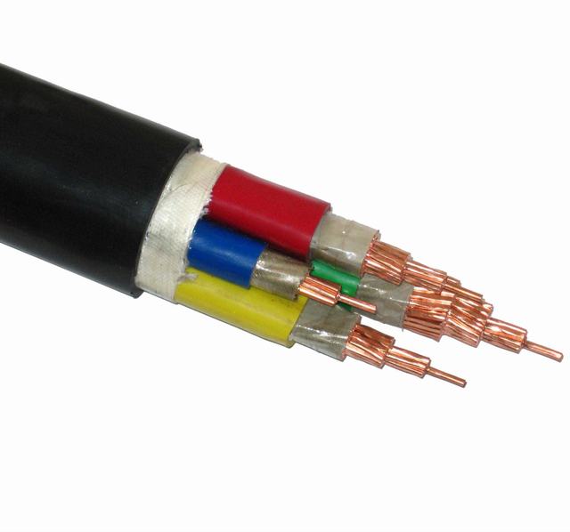 XLPE ou PVC (polietileno reticulado) Isolados do cabo de alimentação eléctrica