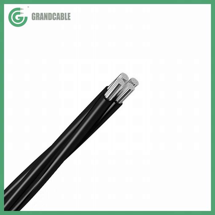 0.6/1kV 3X25+1X54,6mm2 Twisted Alu ABC Aerial Bundled Overhead Cable NF C 33-209