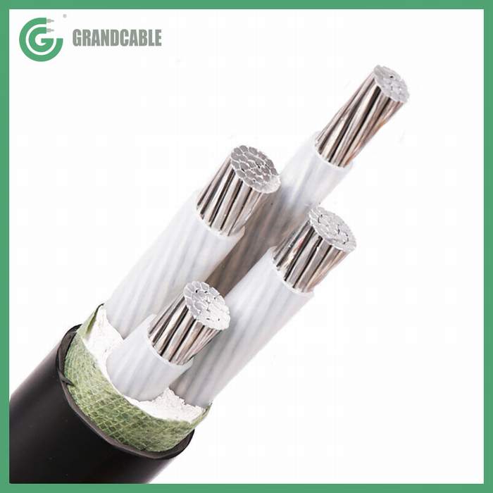 0.6/1kV AL/XLPE/PVC 1X120 mm2 LV Aluminum Underground Power Cable U/G
