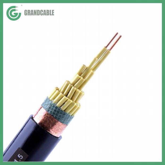 
                                 12mm Cx2.5sq.cu/PVC/CTS/aislamiento de PVC cinta de cobre del cable de control Escudo 450/750V                            