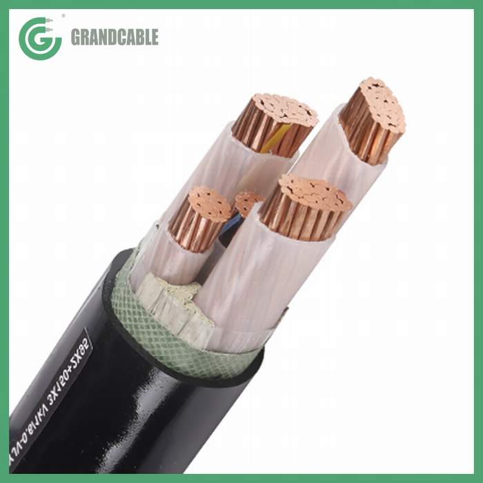 600V 1Cx(Main 95mm2) & (Two Feeder 95mm2) Cable (for Tr(100) kVA) CU/XLPE/PVC