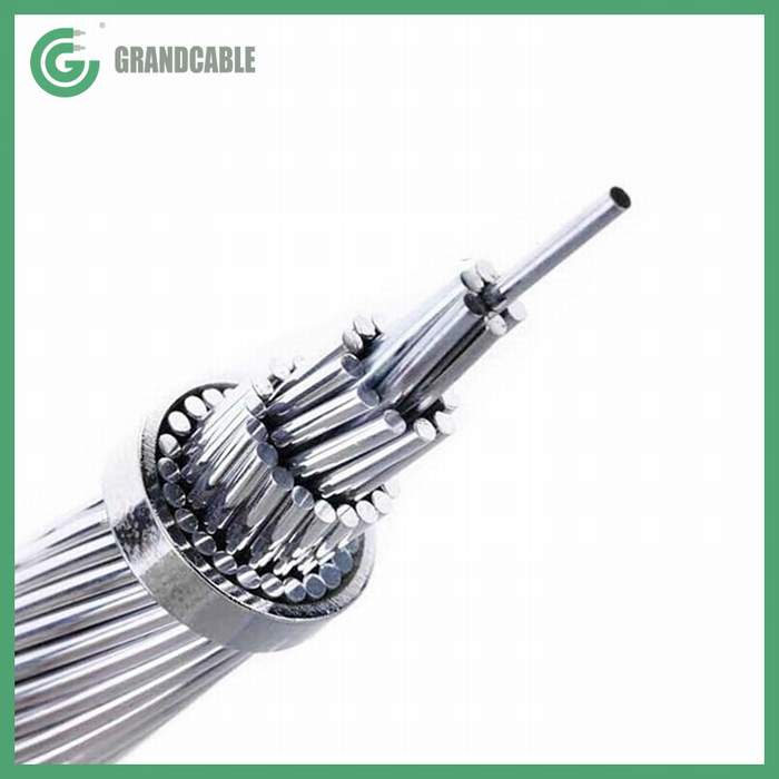 Greased ACSR Tiger Conductor for 132kV Double Circuit Transmission Line BS EN 50182