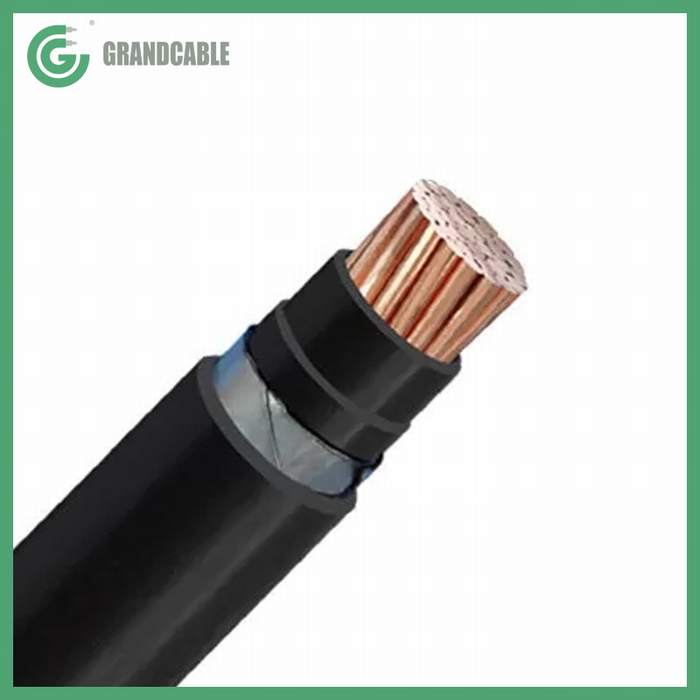 
                                 Conductor de cobre de baja tensión con aislamiento XLPE Cable de alimentación 1x50mm2 de la cinta de acero inoxidable IEC 60502-1 blindados                            