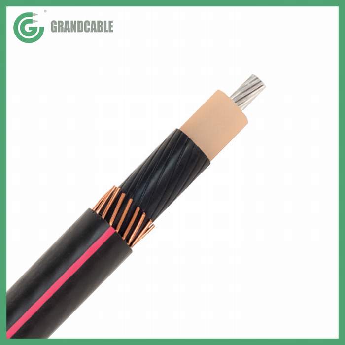 MV-90 UD Cable 15kV Aluminum 4/0AWG 3 Single Conductors Paralleled EPR Insulated Linear Low Density Polyethylene (LLDPE) Jacketed