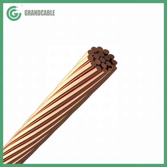 
                                 Cable de cobre trenzado recocido blando conductor desnudo 120mm2                            