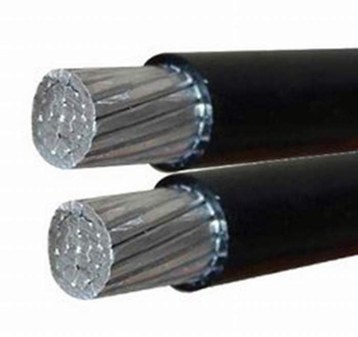 0.6/1.0kv Aluminum Conductor XLPE/PE Insulated 2*95sqmm Overhead Aerial Bundled ABC Cable