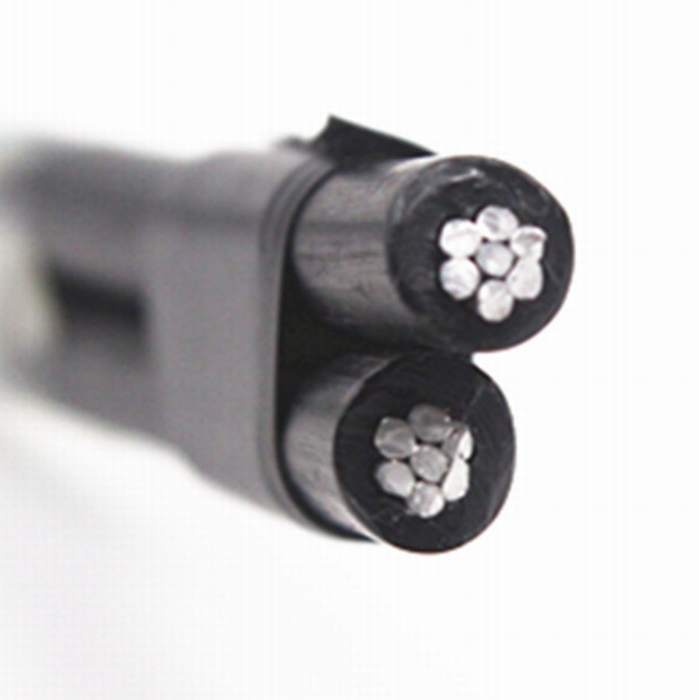 
                                 0.6/1.0kv conducteurs en aluminium/cuivre XLPE/PE/isolation PVC Antenne intégrée 2*120 Câble sqmm ABC                            