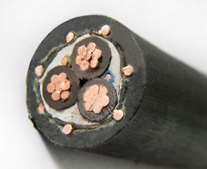 
                                 0.6/1kv 3 núcleos de cobre con aislamiento XLPE Cable concéntrico                            