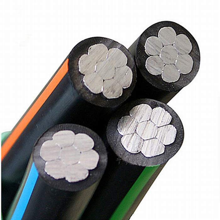 
                                 0.6/1kv XLPE Conductores eléctricos aislados de aluminio Cable ABC                            