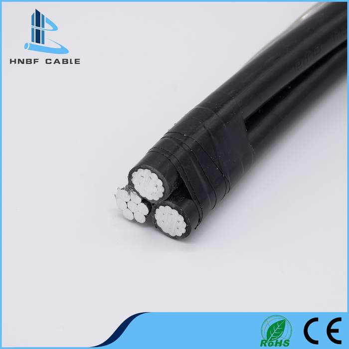 
                                 0.6/1kv XLPE Caai Conductor de aluminio de aislamiento del cable Cable ABC                            