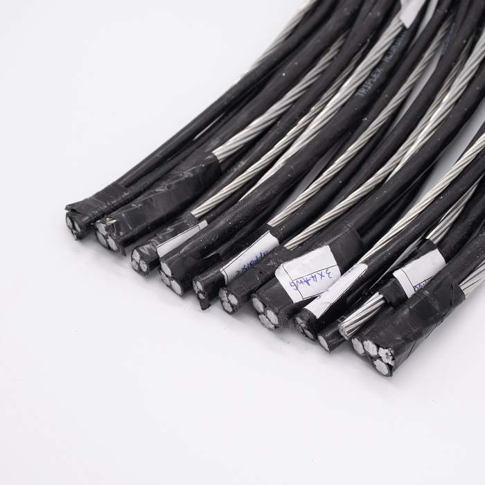 0.6/1kv Duplex XLPE Insulated ABC Cable LDPE Insulated Cable