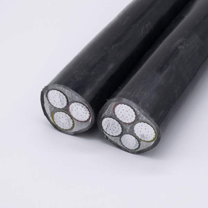 
                                 0.6/1kv XLPE Conductores eléctricos aislados de aluminio recubierto de PVC de cable de alimentación eléctrica                            