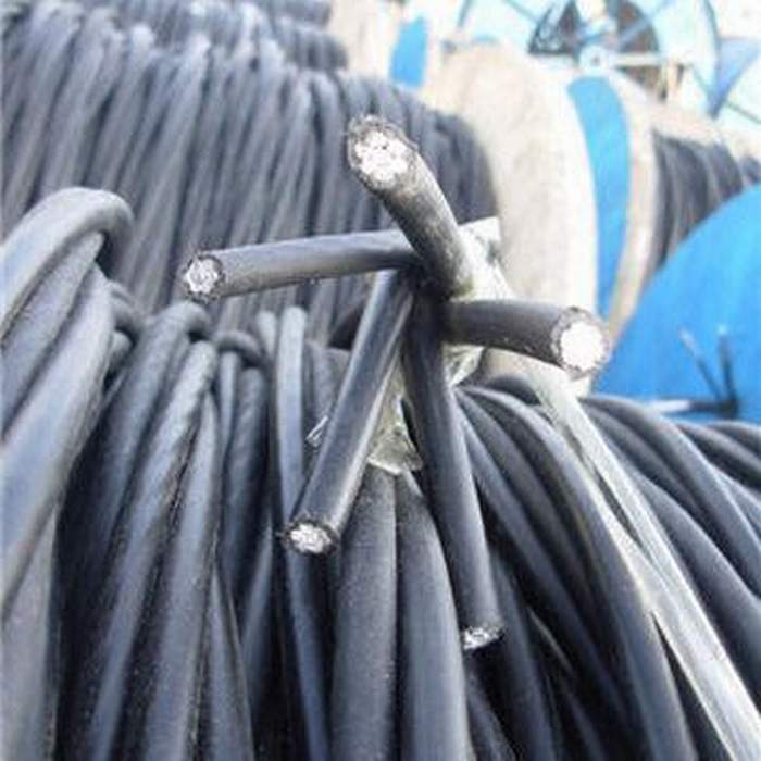 
                                 riga isolata spese generali cavo di alluminio del distanziatore di bassa tensione 0.6/1kv di ABC del conduttore                            