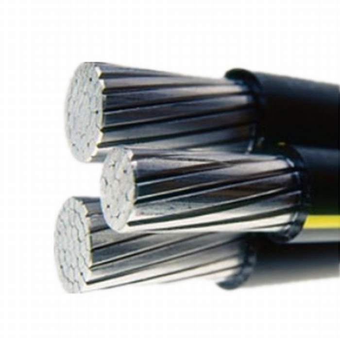 
                                 Sobrecarga de 0.6/1kv Cable con aislamiento XLPE Conductor de aluminio ABC Cable (Triplex)                            