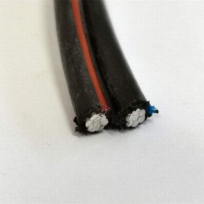 
                                 1000V Caai 1X25+25mm2 de aluminio conductor neutro AAAC AAC XLPE/aislamiento de PVC ABC Cable de alimentación                            