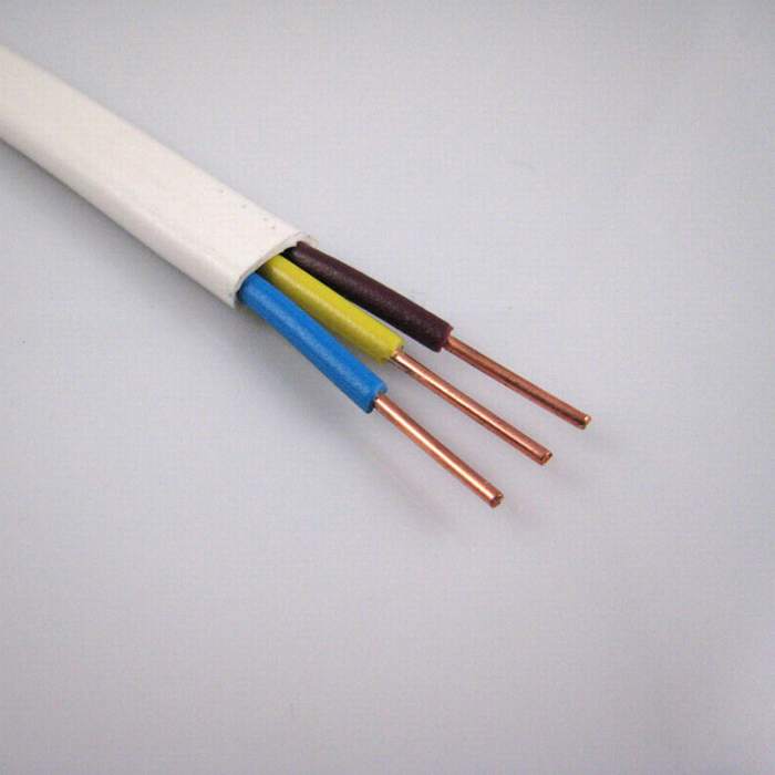 
                                 collegare elettrico isolato PVC di rame di memoria 3*1.5mm2                            