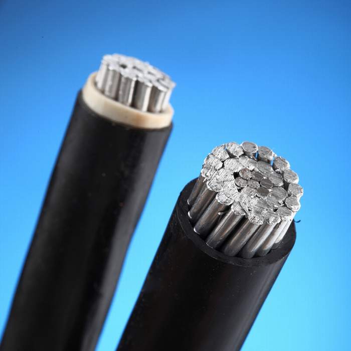 600V 1/0AWG AAAC Aluminum Alloy Conductor Anti-UV Silane XLPE Insulation Xhhw Cable