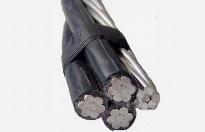 AAC/AAAC Conductor Triplex Service Drop Cable XLPE Electric Cables